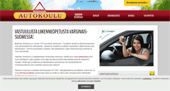 Desktop Screenshot of kaarinanautokoulu.fi